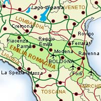 Country Holidays Guide in Emilia Romagna